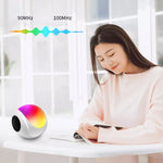 ลำโพงบลูทูธ SY-688 TWS พร้อมไฟ RGB สีสันสดใส รุ่น SY-688 สีขาว