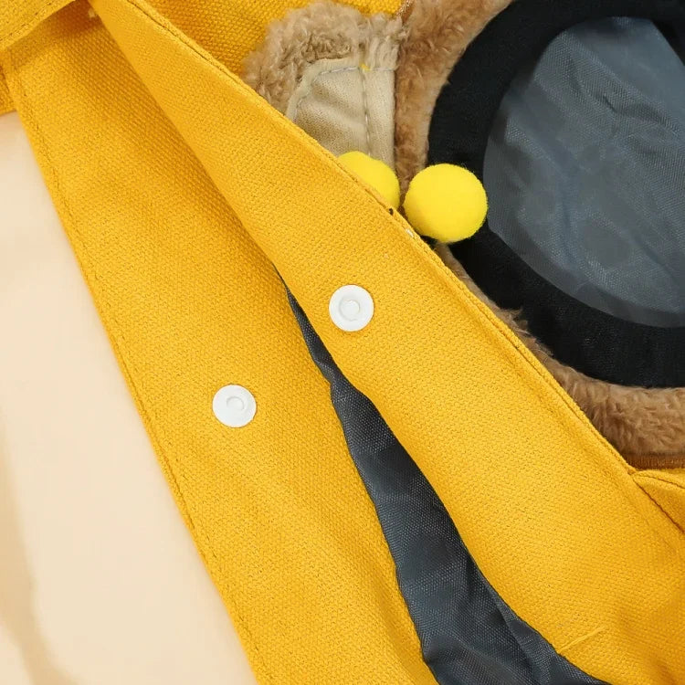 กระเป๋าสะพายข้างสำหรับสัตว์เลี้ยง กระเป๋าถือสำหรับแมวและสุนัขขนาดเล็ก แบบขยายได้ ขนาด M, L