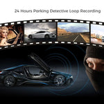 S600 กล้องติดรถยนต์ WiFi 1080P เลนส์มุมกว้าง 170 องศา ซ่อนกล้องบันทึกวิดีโอรถยนต์