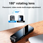 Mrobo D6 กล้องหมุน 1080P พร้อมบันทึกวิดีโอมองเห็นในที่มืดและคลิปหลัง ไม่มีหน่วยความจำ, 16GB, 32GB, 64GB, 128GB