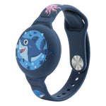 สำหรับ AirTag รุ่นที่ 2 / AirTag รุ่นที่ 1 สายรัดนาฬิกาการ์ตูน ตัวติดตาม เคสซิลิโคนป้องกัน อุปกรณ์ป้องกันการสูญหาย