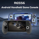 เครื่องเล่นเกมพกพา ANBERNIC RG556 ระบบ Android 13 หน้าจอ AMOLED 5.48 นิ้ว WIFI Bluetooth ผู้เล่นเกม, 128GB+128GB, 128GB+256GB