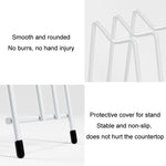 Kitchen Countertop Chopping Board Place Rack Multifunctional Multi-Layer Pot Lid Storage Shelf