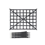 Truck Bed Cargo Net Pickup Bed Netting Strap, 127x106cm, 167x127cm, 208x127cm