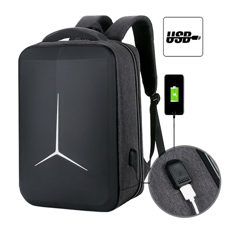 กระเป๋าเป้โน้ตบุ๊กกันน้ำอเนกประสงค์สำหรับธุรกิจและกีฬา พร้อมพอร์ต USB ขนาด 15 นิ้ว, 17 นิ้ว