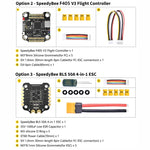 บารอมิเตอร์ Lipo 3-6S สำหรับโดรน RC, SpeedyBee BLS 50A ESC 4-in-1