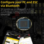 บารอมิเตอร์ Lipo 3-6S สำหรับโดรน RC, SpeedyBee BLS 50A ESC 4-in-1