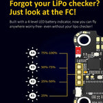 บารอมิเตอร์ Lipo 3-6S สำหรับโดรน RC, SpeedyBee BLS 50A ESC 4-in-1
