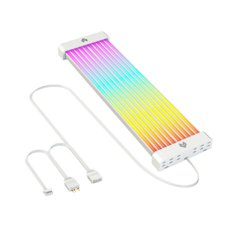 สายไฟ AOSOR Al200 Neon สำหรับคอมพิวเตอร์ เมนบอร์ด การ์ดจอ สายไฟตกแต่งเรืองแสง รุ่น AL200