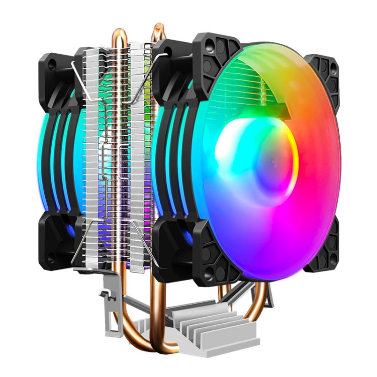 COOLMOON Frost พัดลม CPU ท่อทองแดงคู่ สำหรับคอมพิวเตอร์ตั้งโต๊ะ ระบบระบายความร้อนด้วยอากาศ AMD เงียบ รุ่น P2 Magic Moon Edition พัดลมเดี่ยว, P22 Magic Moon Edition พัดลมคู่, P2 Streamline Edition พัดลมเดี่ยว, P22 Streamline Edition พัดลมคู่