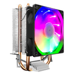 COOLMOON Frost พัดลม CPU ท่อทองแดงคู่ สำหรับคอมพิวเตอร์ตั้งโต๊ะ ระบบระบายความร้อนด้วยอากาศ AMD เงียบ รุ่น P2 Magic Moon Edition พัดลมเดี่ยว, P22 Magic Moon Edition พัดลมคู่, P2 Streamline Edition พัดลมเดี่ยว, P22 Streamline Edition พัดลมคู่