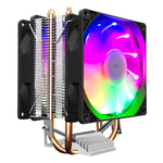COOLMOON Frost พัดลม CPU ท่อทองแดงคู่ สำหรับคอมพิวเตอร์ตั้งโต๊ะ ระบบระบายความร้อนด้วยอากาศ AMD เงียบ รุ่น P2 Magic Moon Edition พัดลมเดี่ยว, P22 Magic Moon Edition พัดลมคู่, P2 Streamline Edition พัดลมเดี่ยว, P22 Streamline Edition พัดลมคู่