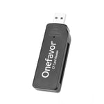 เครื่องอ่านการ์ด CF ความเร็วสูง USB2.0 Onefavor, เครื่องอ่านการ์ด CF