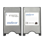 อะแดปเตอร์การ์ดเครื่องมือ CNC เกรดอุตสาหกรรม Onefavor สำหรับการ์ด CF-PCMCIA, CF-PCMCIA