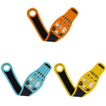 Thumb Wrap Magnetic Metal Accessory Tool Storage Strap, Orange, Blue, Yellow