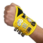 Thumb Wrap Magnetic Metal Accessory Tool Storage Strap, Orange, Blue, Yellow