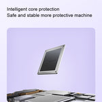 พัดลมเคส COOLMOON AM10 ARGB+PWM แบบพอร์ตคู่ 10 ช่อง พร้อมตัวควบคุมอุณหภูมิ 5V 3 พิน HUB