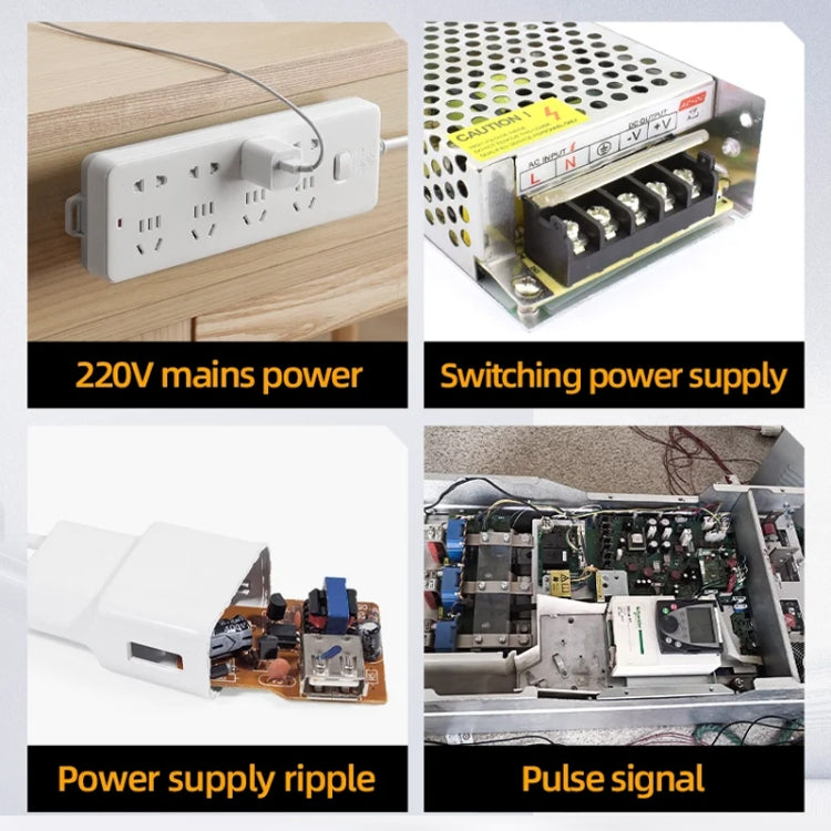 FNIRSI 2C53P ออสซิลโลสโคปดิจิทัลจอแบนสองช่องมัลติมิเตอร์ เครื่องกำเนิดสัญญาณ 3 ใน 1, 2C53P