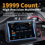 FNIRSI 2C53P ออสซิลโลสโคปดิจิทัลจอแบนสองช่องมัลติมิเตอร์ เครื่องกำเนิดสัญญาณ 3 ใน 1, 2C53P