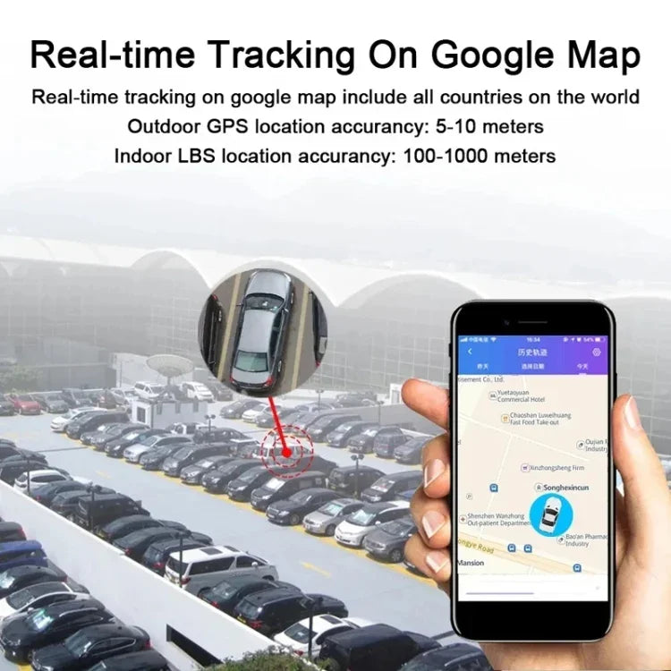 TKSTAR TK915 เครื่องติดตาม GPS รถยนต์กันขโมย 4G ความถี่สี่ช่อง, 4G