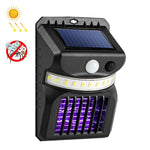 ไฟผนังโซลาร์เซลล์ LED E-SMARTER W792 พร้อมไฟม่วง ฟังก์ชันกำจัดยุง เซ็นเซอร์อัจฉริยะสำหรับมนุษย์ ไฟสวนกลางแจ้ง แสงขาว แสงขาว+แสงเหลือง