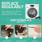 For Miele T1  9164761 Heat Pump Tumble Dryer Filter Replacement, 9164761