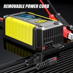 FOXSUR Cars Motorcycles 12V Lithium Cattery Charger With Battery Detection, US Plug, EU Plug, UK Plug, AU Plug