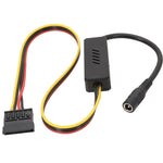 สายอะแดปเตอร์ DC 5.5 x 2.5 มม. สำหรับจ่ายไฟฮาร์ดดิสก์ แบบหนึ่งต่อหนึ่ง SATA, หนึ่งต่อสอง SATA, หนึ่งต่อสาม SATA, หนึ่งต่อสี่ SATA, DC เป็น 4 พิน หนึ่งต่อหนึ่ง, DC เป็น 4 พิน หนึ่งต่อสอง, DC เป็น 4 พิน หนึ่งต่อสาม, DC เป็น 4 พิน หนึ่งต่อสี่