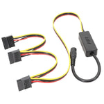 สายอะแดปเตอร์ DC 5.5 x 2.5 มม. สำหรับจ่ายไฟฮาร์ดดิสก์ แบบหนึ่งต่อหนึ่ง SATA, หนึ่งต่อสอง SATA, หนึ่งต่อสาม SATA, หนึ่งต่อสี่ SATA, DC เป็น 4 พิน หนึ่งต่อหนึ่ง, DC เป็น 4 พิน หนึ่งต่อสอง, DC เป็น 4 พิน หนึ่งต่อสาม, DC เป็น 4 พิน หนึ่งต่อสี่
