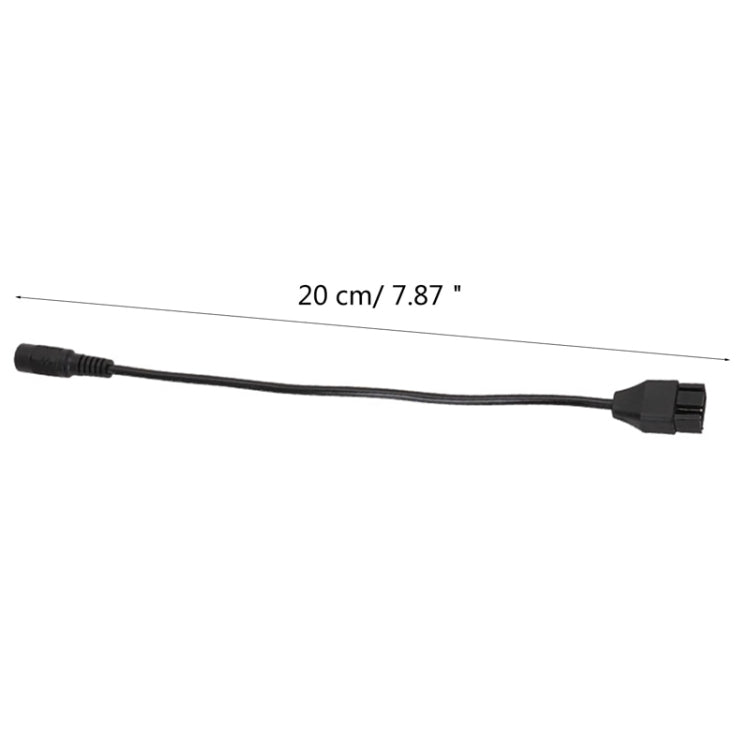 สายพัดลมเคสคอมพิวเตอร์ DC5521 เป็น 12V 4 พิน, DC5521 เป็น 12V 4 พิน