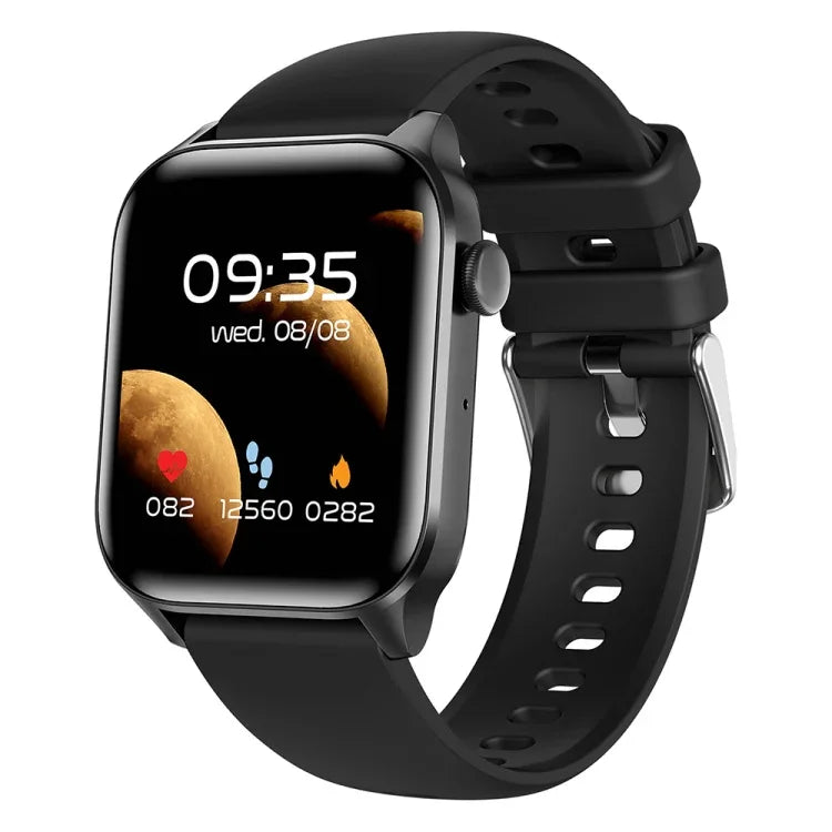 T12Pro สมาร์ทวอทช์หน้าจอ 1.85 นิ้ว กันน้ำ IP67 สำหรับกีฬาและตรวจสุขภาพ รองรับการโทรบลูทูธ