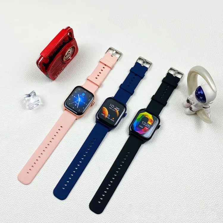 T12Pro สมาร์ทวอทช์หน้าจอ 1.85 นิ้ว กันน้ำ IP67 สำหรับกีฬาและตรวจสุขภาพ รองรับการโทรบลูทูธ