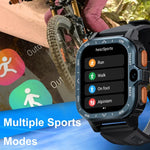 LOKMAT APPLLP 4 MAX สมาร์ทวอทช์ Android 8.1 หน้าจอ 2.02 นิ้ว รองรับเครือข่ายเต็มรูปแบบ Wifi การ์ด บลูทูธ, 4G+64G(สีเงิน), 4G+64G(สีน้ำเงินกรมท่า)