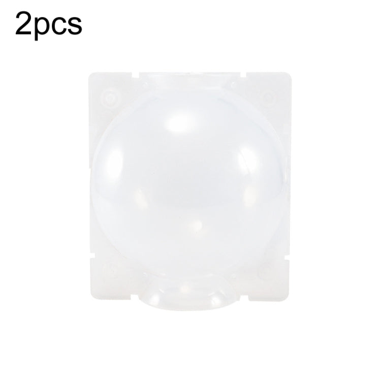 กล่องควบคุมรากทรงกลมแรงดันสูงสำหรับการเจริญเติบโตของพืช 2 ชิ้น, S สีดำ 50mm, M สีดำ 80mm, L สีดำ 120mm, S สีเขียว 50mm, M สีเขียว 80mm, L สีเขียว 120mm, S โปร่งใส 50mm, M โปร่งใส 80mm, L โปร่งใส 120mm