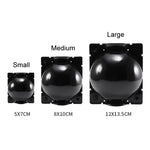 กล่องควบคุมรากทรงกลมแรงดันสูงสำหรับการเจริญเติบโตของพืช 2 ชิ้น, S สีดำ 50mm, M สีดำ 80mm, L สีดำ 120mm, S สีเขียว 50mm, M สีเขียว 80mm, L สีเขียว 120mm, S โปร่งใส 50mm, M โปร่งใส 80mm, L โปร่งใส 120mm