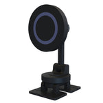 Center Console 360 Rotating Magnetic Car Phone Holder Zinc Alloy Automotive Navigation Bracket, Magnetic Holder