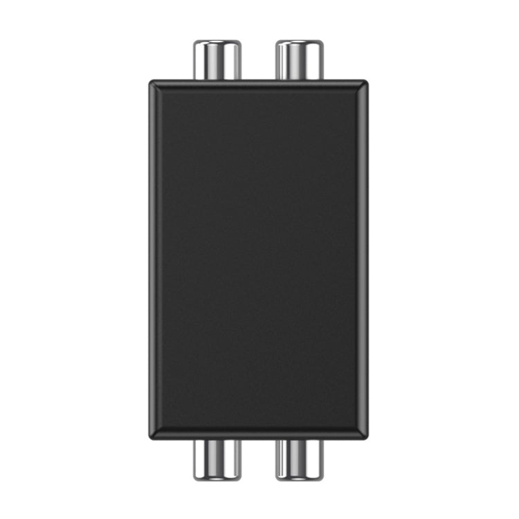 ตัวแยกวงจรกราวด์เสียง RCA ป้องกันสัญญาณรบกวน ลดเสียงรบกวน กำจัดเสียงกระแส รับบลูทูธ รูปสี่เหลี่ยม รูปวงรี
