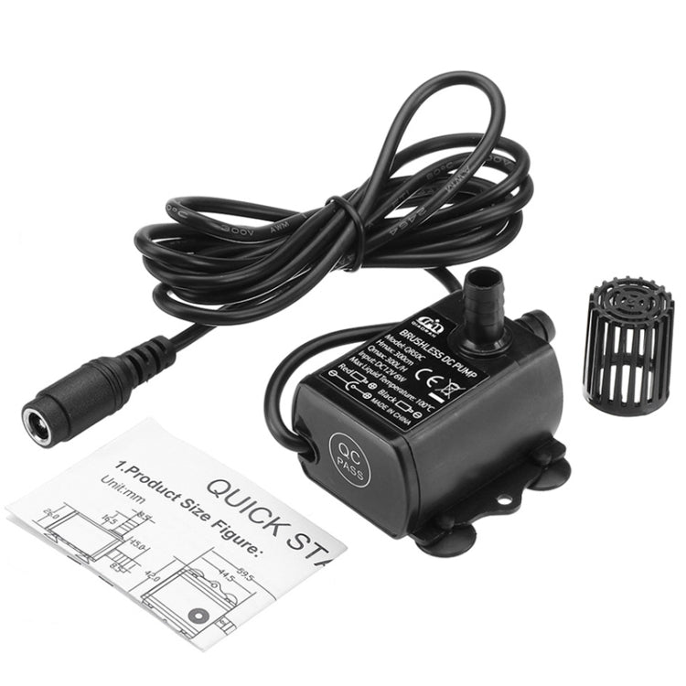 ปั๊มน้ำพ่นน้ำเย็นแบบไร้แปรงถ่าน DC12V รุ่น QR50C
