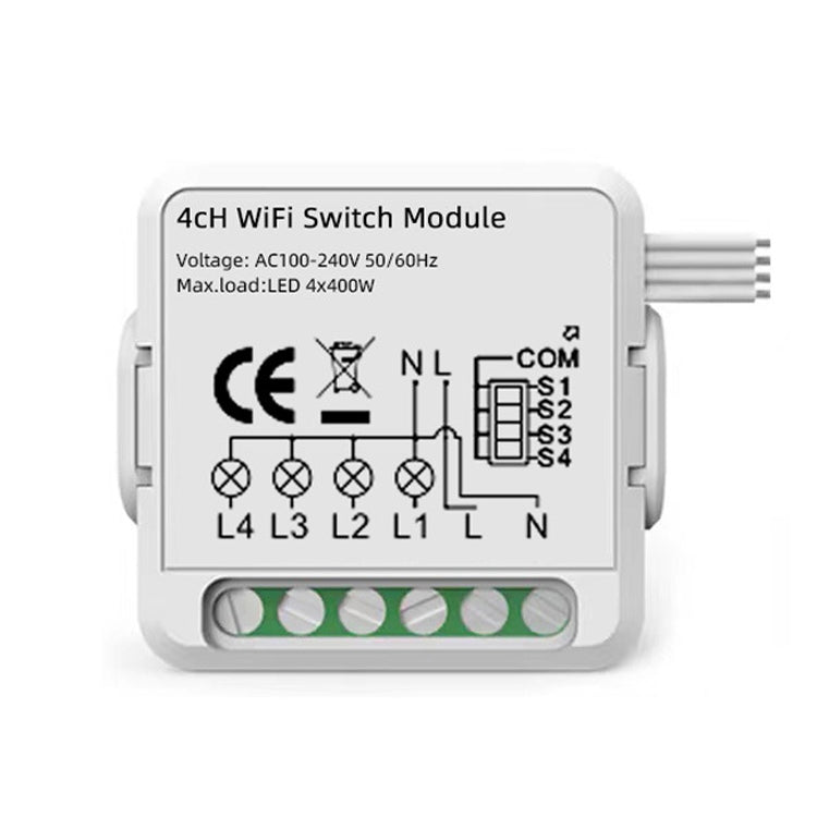 โมดูลสวิตช์อัจฉริยะสำหรับ Alexa / Google Home / แอป Tuya Smart Life, 1 ช่อง WiFi, 2 ช่อง WiFi, 3 ช่อง WiFi, 4 ช่อง WiFi, 1 ช่อง Zigbee, 2 ช่อง Zigbee, 3 ช่อง Zigbee, 4 ช่อง Zigbee