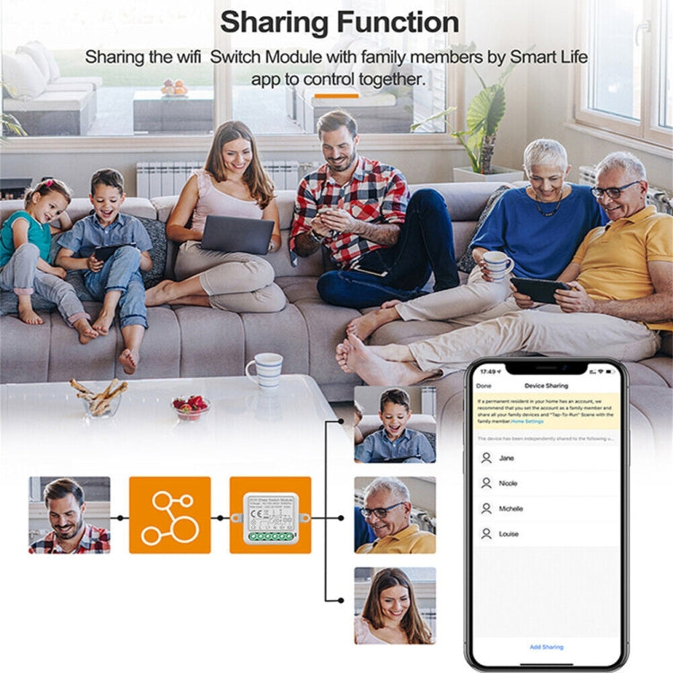 โมดูลสวิตช์อัจฉริยะสำหรับ Alexa / Google Home / แอป Tuya Smart Life, 1 ช่อง WiFi, 2 ช่อง WiFi, 3 ช่อง WiFi, 4 ช่อง WiFi, 1 ช่อง Zigbee, 2 ช่อง Zigbee, 3 ช่อง Zigbee, 4 ช่อง Zigbee