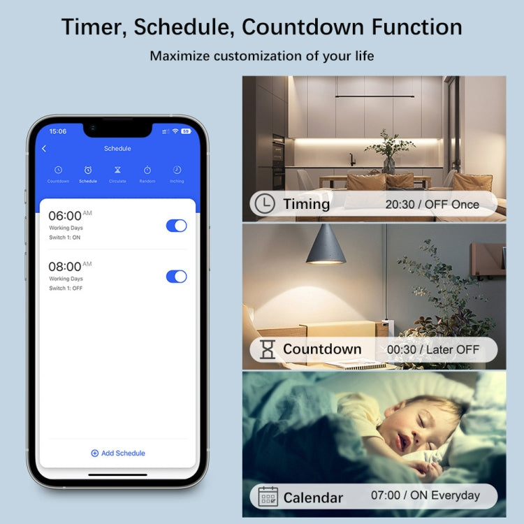 โมดูลสวิตช์อัจฉริยะสำหรับ Alexa / Google Home / แอป Tuya Smart Life, 1 ช่อง WiFi, 2 ช่อง WiFi, 3 ช่อง WiFi, 4 ช่อง WiFi, 1 ช่อง Zigbee, 2 ช่อง Zigbee, 3 ช่อง Zigbee, 4 ช่อง Zigbee