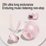 In-Ear Small Coconut Ball Stereo Bluetooth Earphones With Charging Compartment