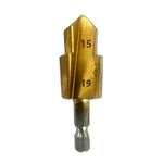 Hexagonal Shank PPR Step Drill Bits Leak Repairing And Connecting Tools, #20, #25, #32