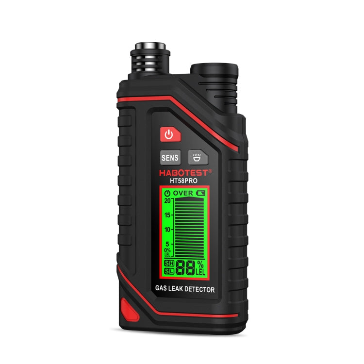 เครื่องตรวจจับแก๊สแบบพกพาชาร์จไฟได้ HABOTEST รุ่น HT629