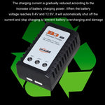 ImaxRC แบตเตอรี่ลิเธียมสำหรับเครื่องบินโมเดล 7.4V/11.1V 2S/3S พร้อมเครื่องชาร์จสมดุลอัจฉริยะ, ปลั๊ก US