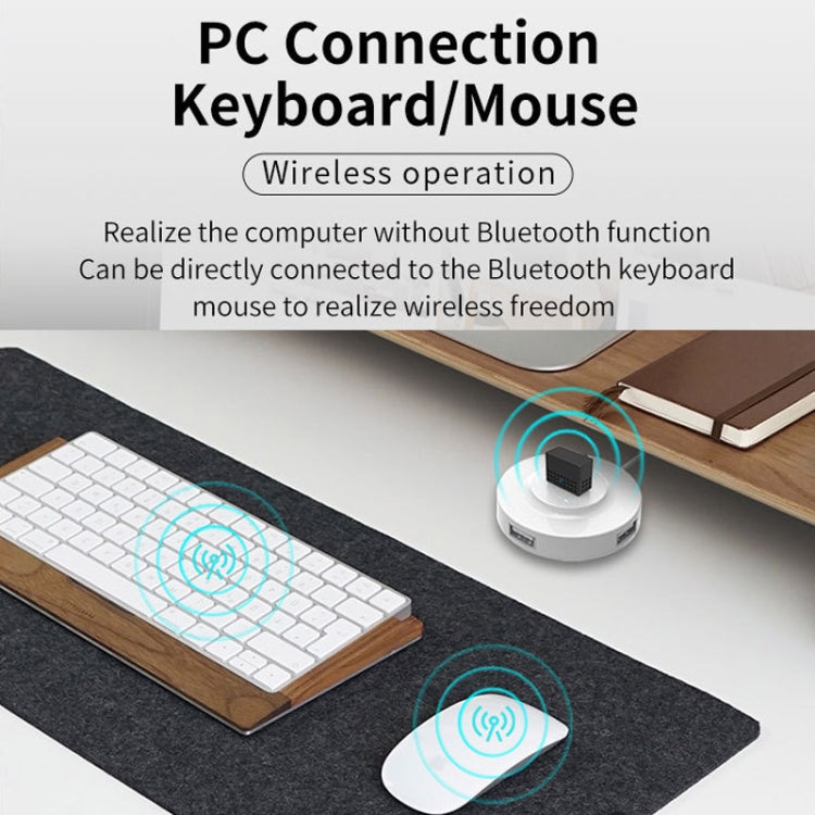 อะแดปเตอร์ USB Bluetooth 5.4 ตัวส่งและรับสัญญาณเสียง Bluetooth สำหรับพีซี, Bluetooth 5.4