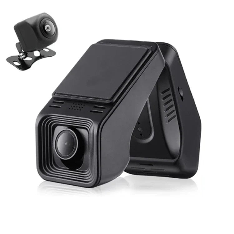 เครื่องบันทึกวิดีโอขับรถ Android ADAS HD 1080P USB มองเห็นกลางคืน, เลนส์เดี่ยว, เลนส์คู่, เวอร์ชันเลนส์เดี่ยว WiFi