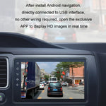 เครื่องบันทึกวิดีโอขับรถ Android ADAS HD 1080P USB มองเห็นกลางคืน, เลนส์เดี่ยว, เลนส์คู่, เวอร์ชันเลนส์เดี่ยว WiFi