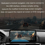 เครื่องบันทึกวิดีโอขับรถ Android ADAS HD 1080P USB มองเห็นกลางคืน, เลนส์เดี่ยว, เลนส์คู่, เวอร์ชันเลนส์เดี่ยว WiFi