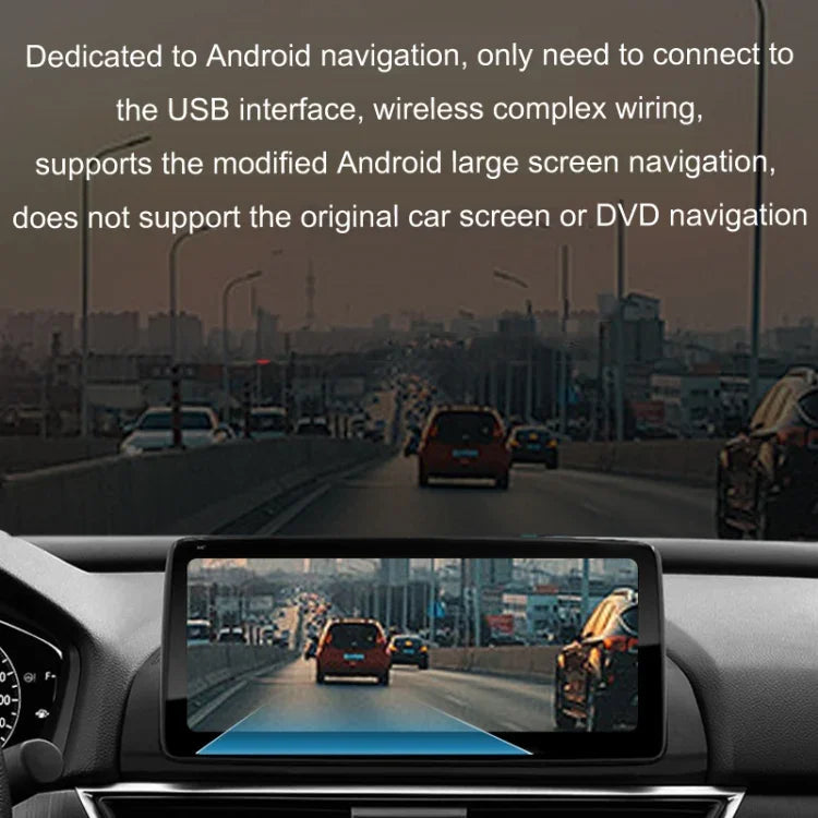 เครื่องบันทึกวิดีโอขับรถ Android ADAS HD 1080P USB มองเห็นกลางคืน, เลนส์เดี่ยว, เลนส์คู่, เวอร์ชันเลนส์เดี่ยว WiFi